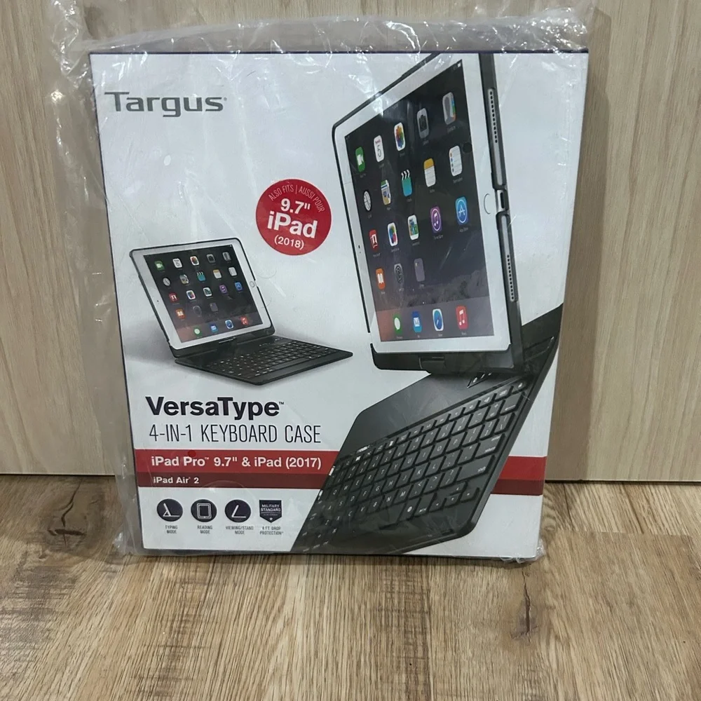 Targus VersaType Black Keyboard Case for iPad